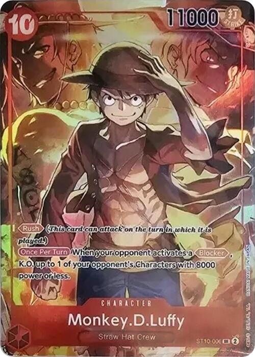 Monkey.D.Luffy (Treasure Booster Set) [One Piece Promotion Cards] | Good Games Modbury