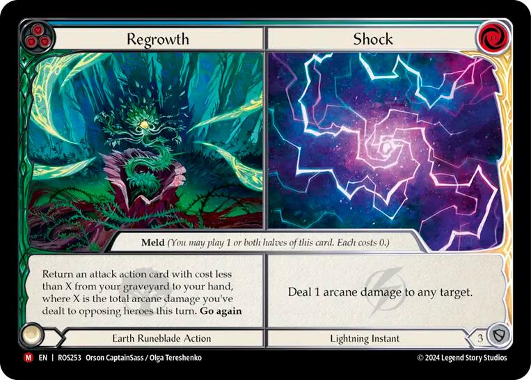 Regrowth // Shock [ROS253] (Rosetta)  Rainbow Foil | Good Games Modbury