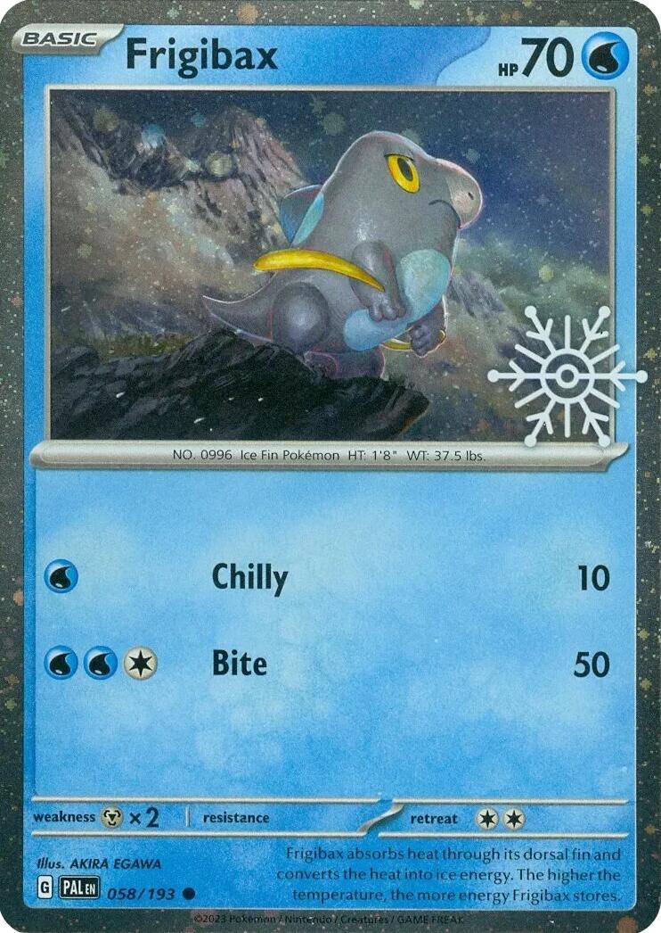 Frigibax (058/193) (Holiday Calendar) [Miscellaneous Cards] | Good Games Modbury