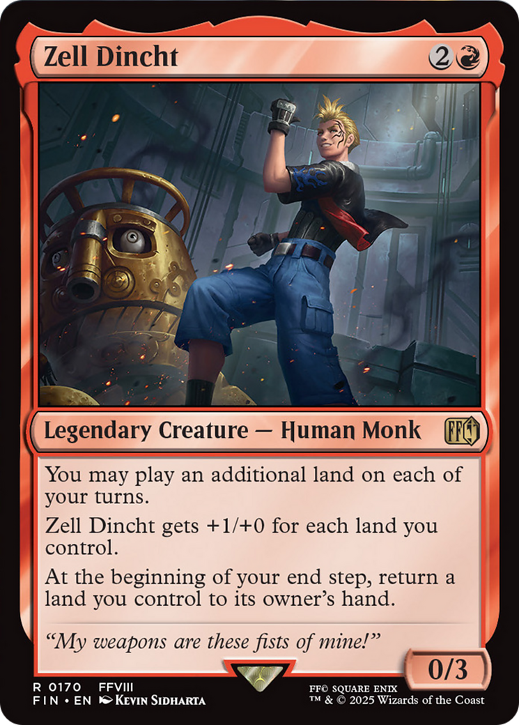 Zell Dincht [FINAL FANTASY] | Good Games Modbury