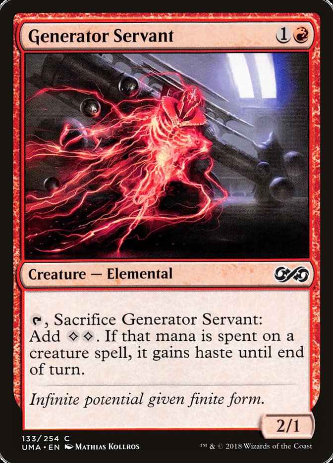 Generator Servant 133/254 (Ultimate Masters)  - Foil | Good Games Modbury