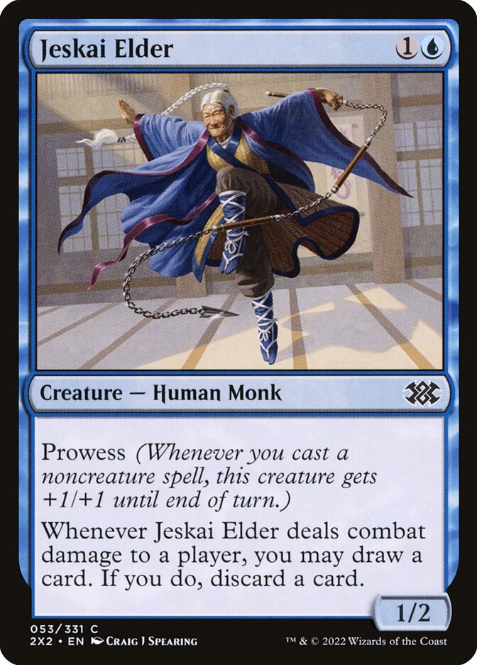 Jeskai Elder 53/331 (Double Masters 2022)  - Foil | Good Games Modbury