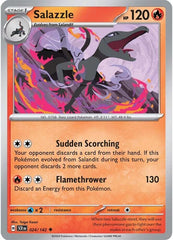 Salazzle (024/142) [Scarlet & Violet: Stellar Crown] | Good Games Modbury