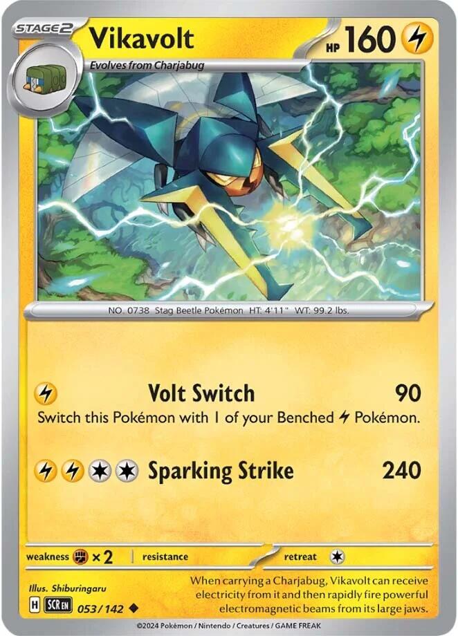 Vikavolt (053/142) [Scarlet & Violet: Stellar Crown] | Good Games Modbury