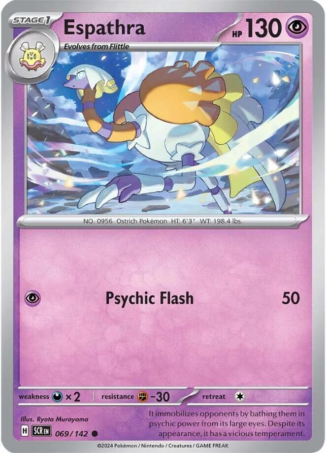 Espathra (069/142) [Scarlet & Violet: Stellar Crown] | Good Games Modbury