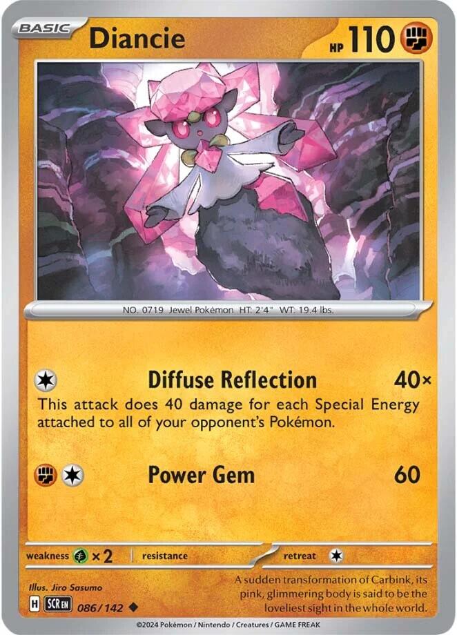 Diancie (086/142) [Scarlet & Violet: Stellar Crown] | Good Games Modbury