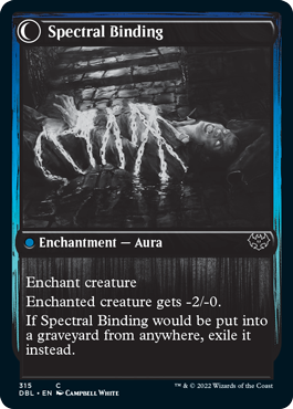Binding Geist // Spectral Binding [Innistrad: Double Feature] | Good Games Modbury