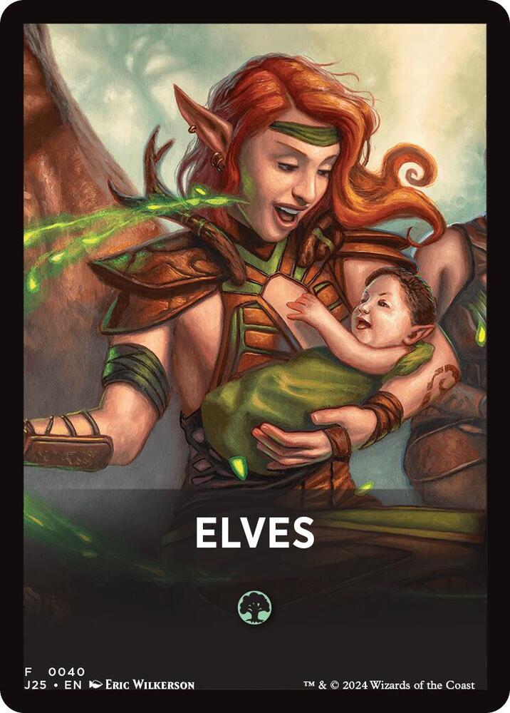 Elves Theme Card 40 (Foundations Jumpstart)  | Good Games Modbury
