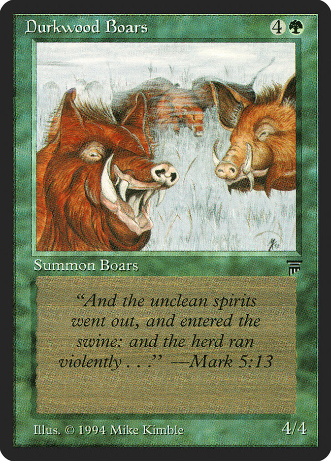 Durkwood Boars [Legends] | Good Games Modbury