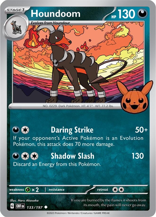 Houndoom (133/197) [Trick or Trade 2024] | Good Games Modbury