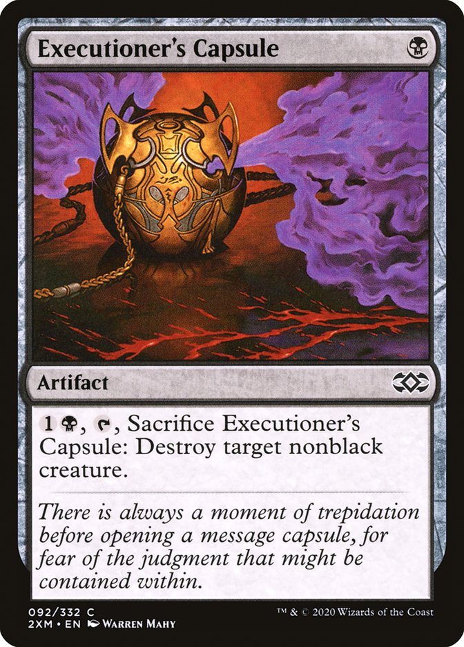 Executioner's Capsule 92/332 (Double Masters)  - Foil | Good Games Modbury