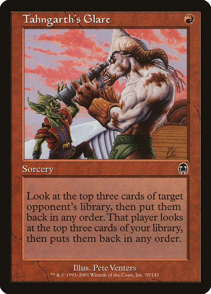 Tahngarth's Glare 70/143 (Apocalypse)  - Foil | Good Games Modbury