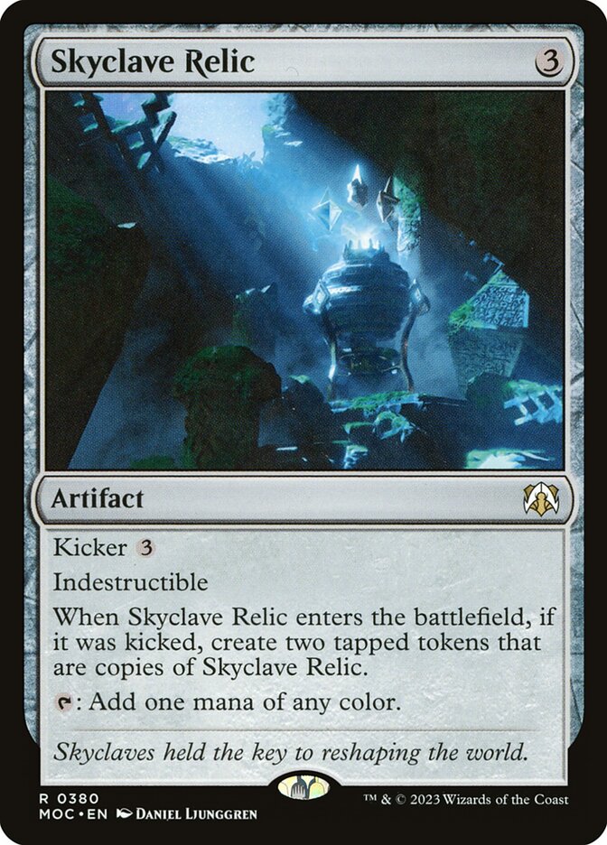 Skyclave Relic 380/444 (Commander: March of the Machine)  | Good Games Modbury