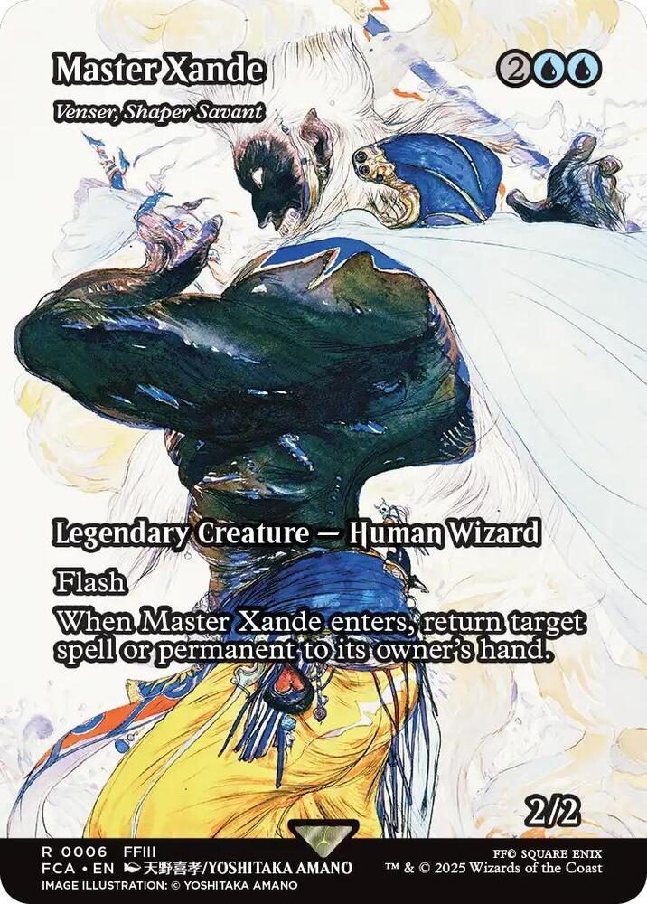 Master Xande - Venser, Shaper Savant 6/64 (FINAL FANTASY: Through the Ages)  - Showcase | Good Games Modbury