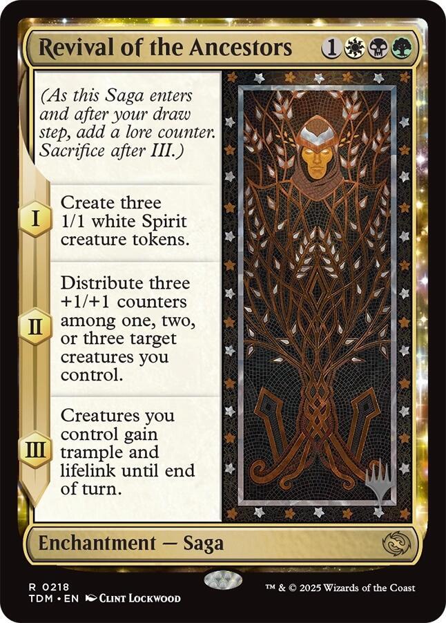 Revival of the Ancestors 218 (Promo Pack: Tarkir: Dragonstorm)  - Foil | Good Games Modbury