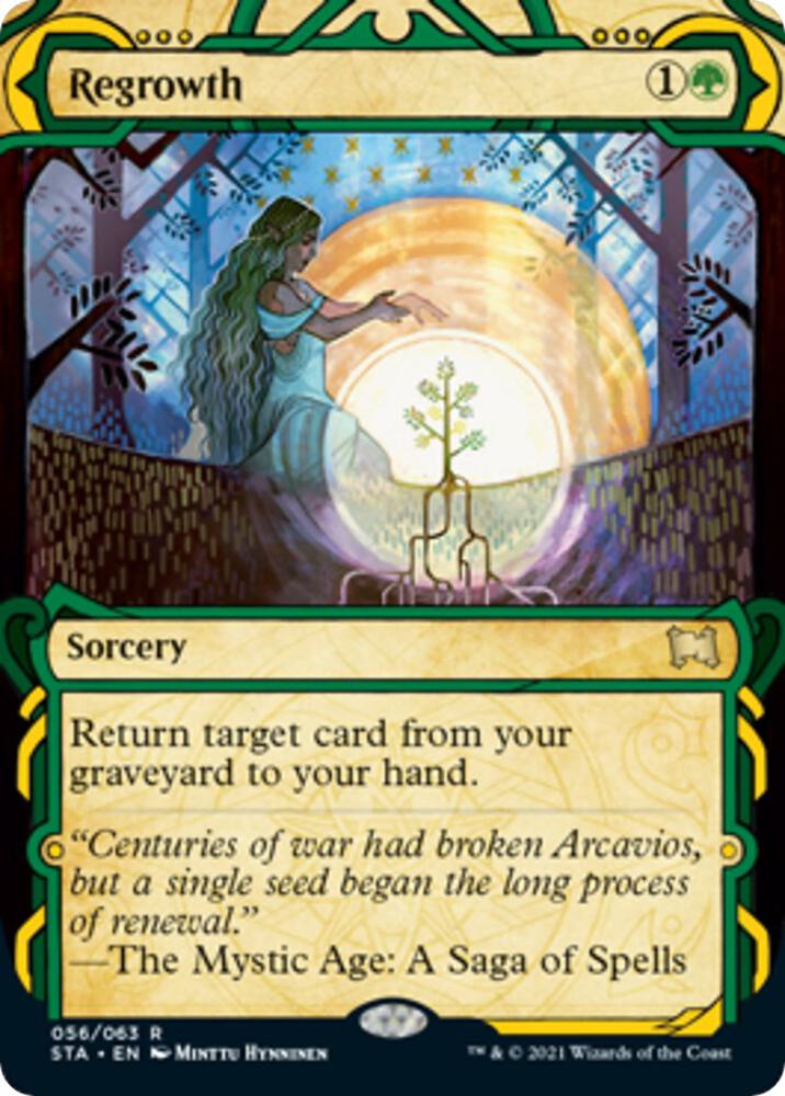 Regrowth 56/63 (Strixhaven: Mystical Archives)  - Foil | Good Games Modbury