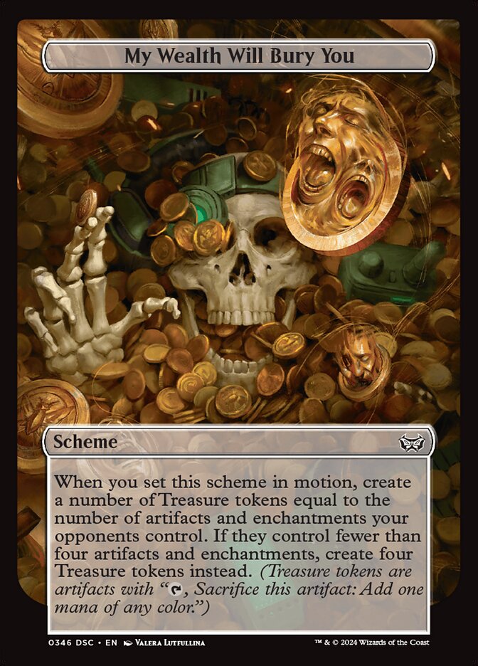 My Wealth Will Bury You 346/40 (Archenemy: Duskmourn)  | Good Games Modbury
