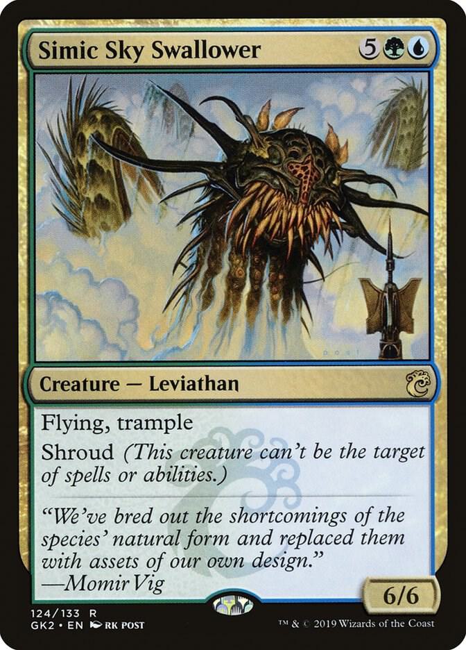 Simic Sky Swallower 124/133 (Ravnica Allegiance: Guild Kits)  | Good Games Modbury