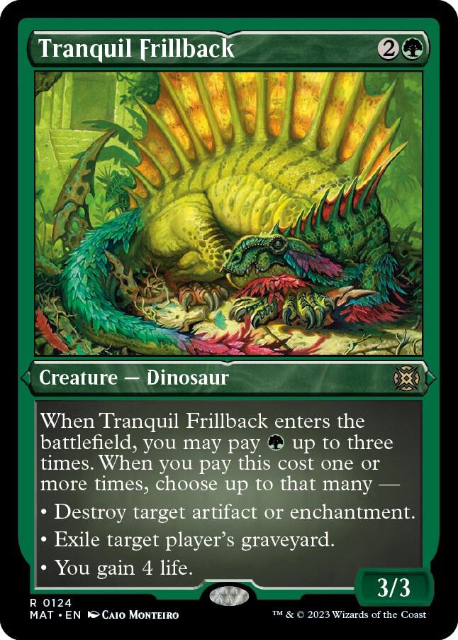 Tranquil Frillback 124 (March of the Machine: The Aftermath)  - Etched Foil | Good Games Modbury
