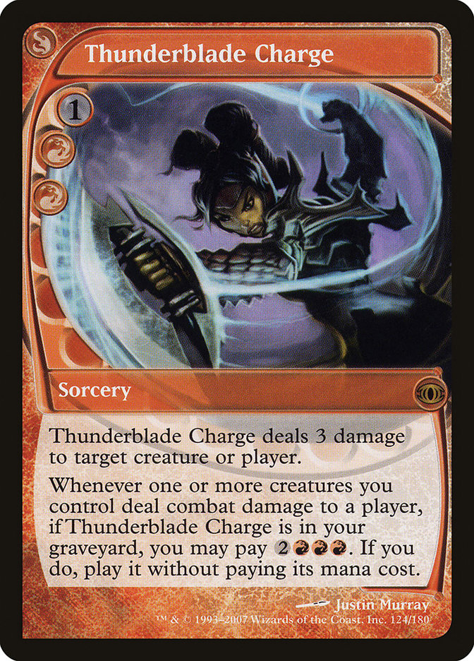 Thunderblade Charge 124/180 (Future Sight)  | Good Games Modbury