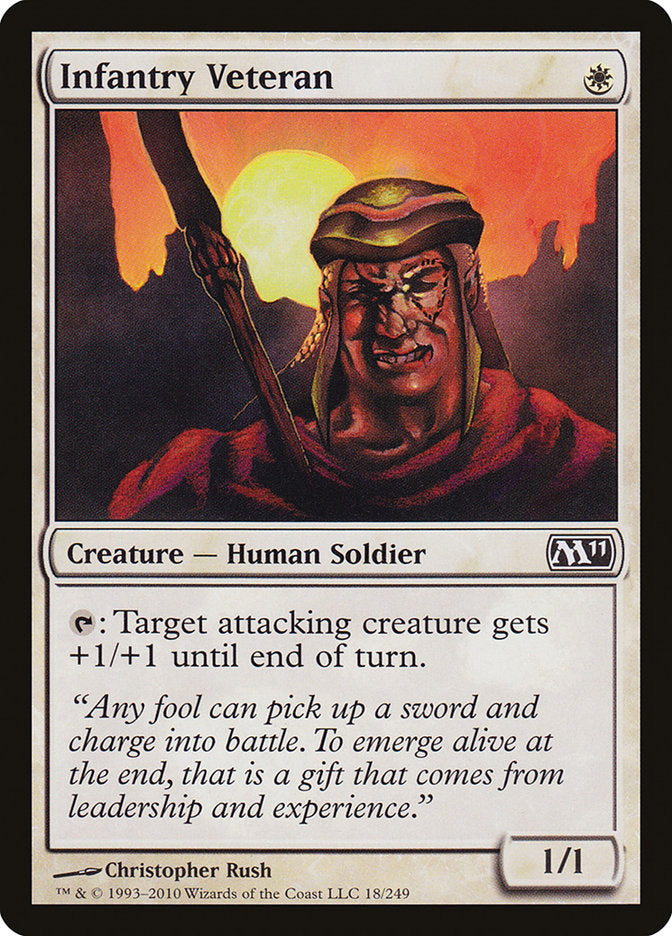 Infantry Veteran [Magic 2011] | Good Games Modbury