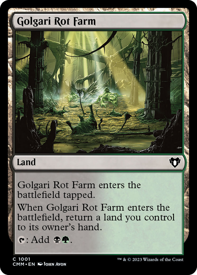 Golgari Rot Farm [Commander Masters] | Good Games Modbury