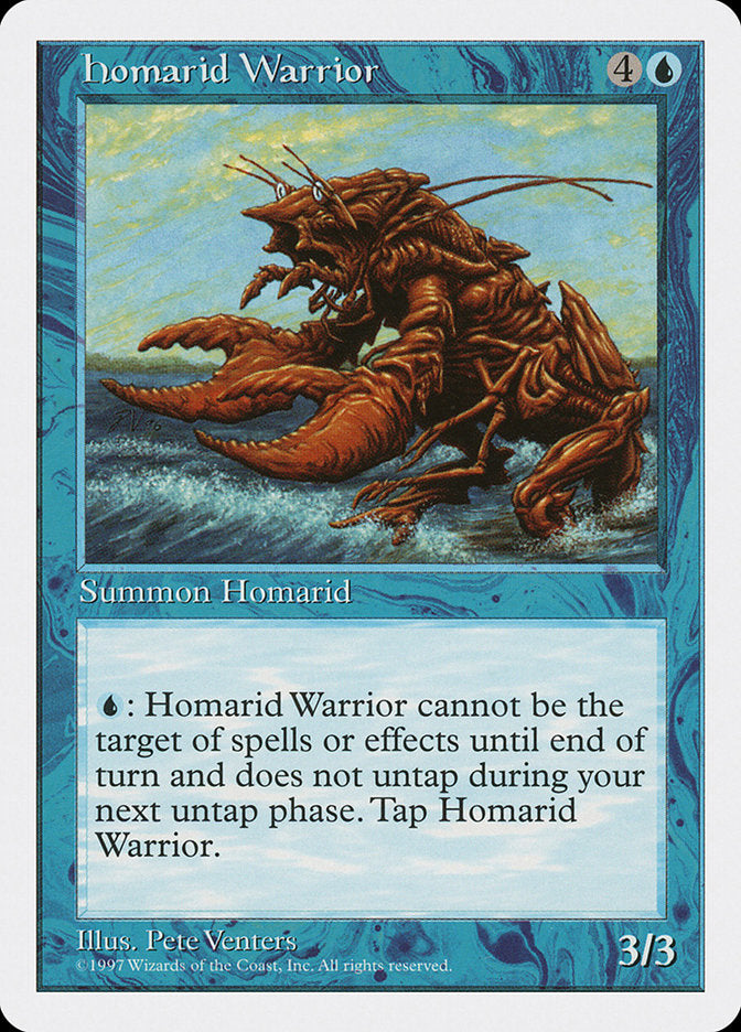 Homarid Warrior 92/455 (Fifth Edition)  | Good Games Modbury