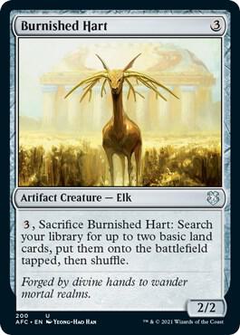 Burnished Hart 200/62 (Commander: Adventures in the Forgotten Realms)  | Good Games Modbury