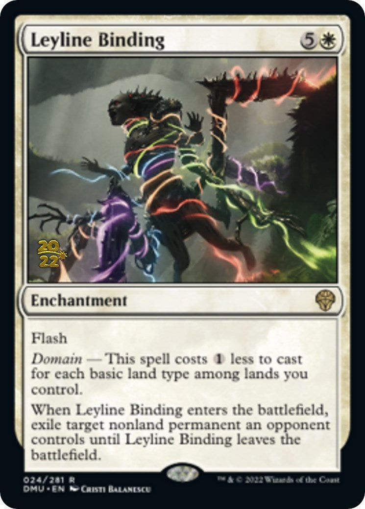 Leyline Binding [Dominaria United Prerelease Promos] | Good Games Modbury