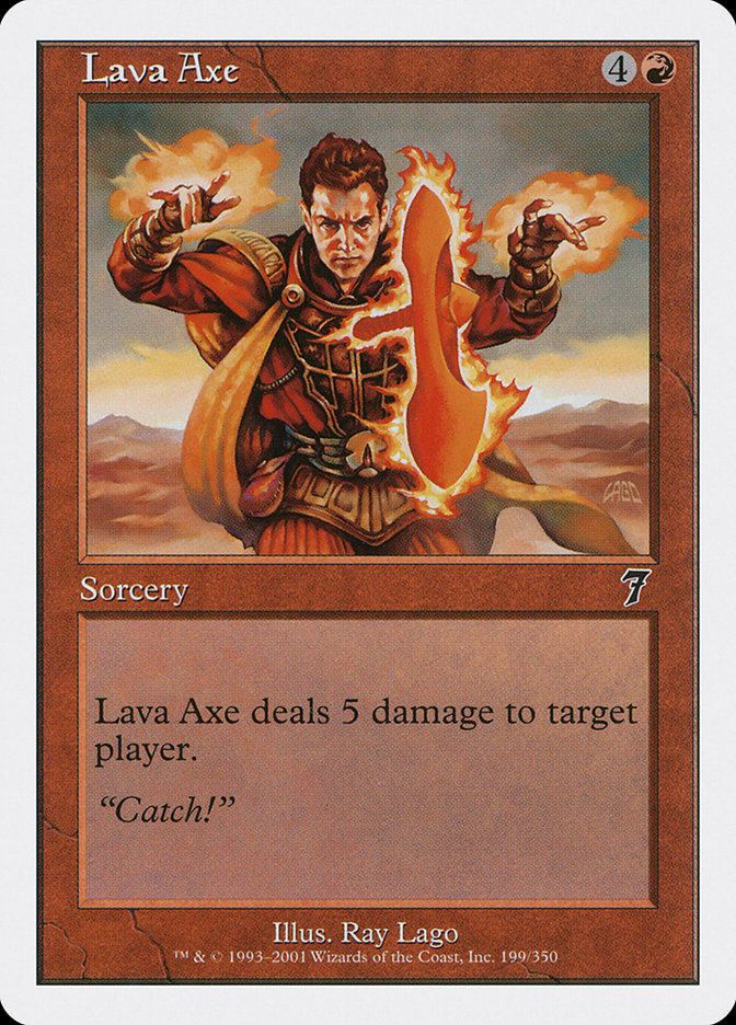 Lava Axe [Seventh Edition] | Good Games Modbury