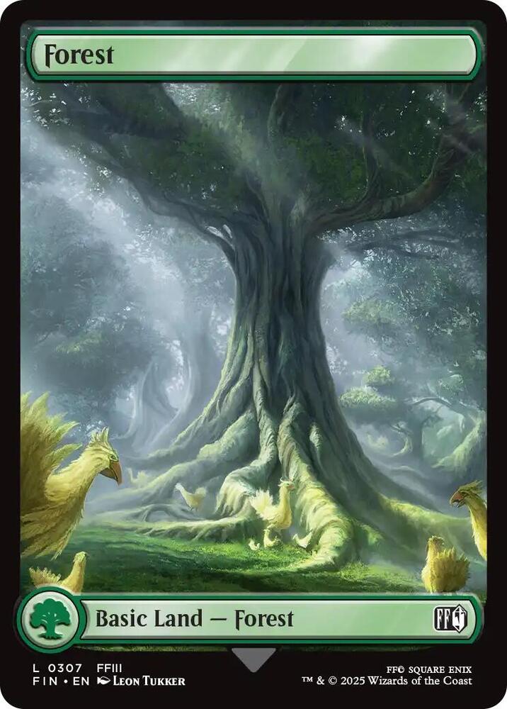 Forest  307 (FINAL FANTASY)  - Full Art Foil | Good Games Modbury