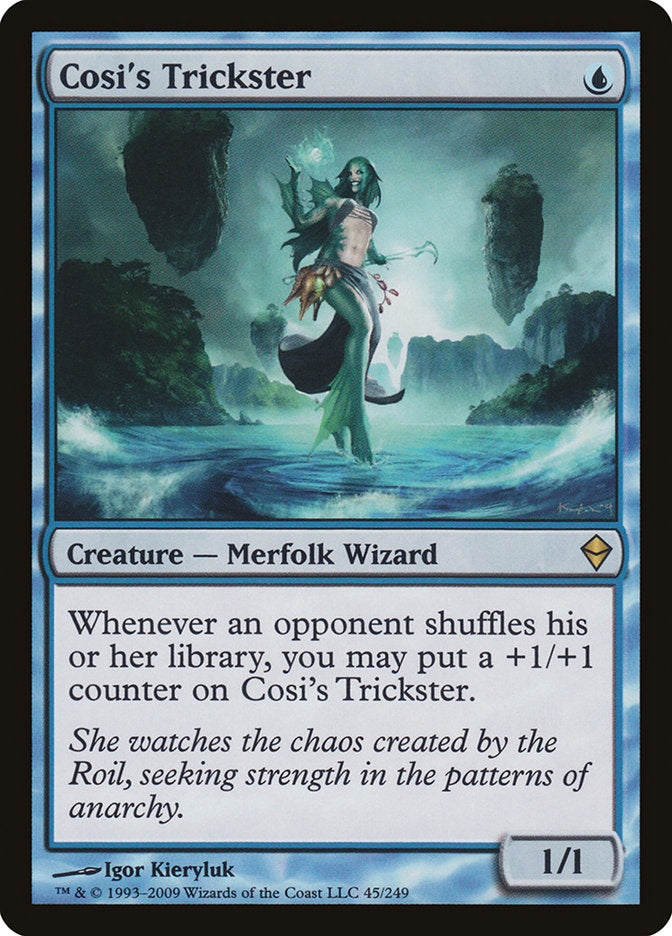 Cosi's Trickster 45/249 (Zendikar)  - Foil | Good Games Modbury