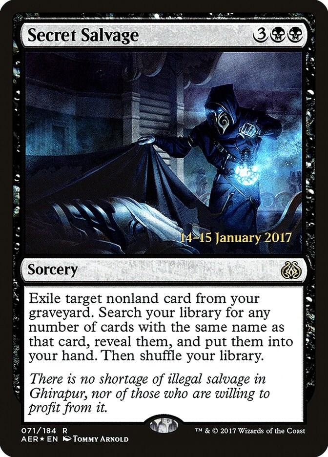 Secret Salvage 71s/65 (Prerelease Cards)  - Foil | Good Games Modbury