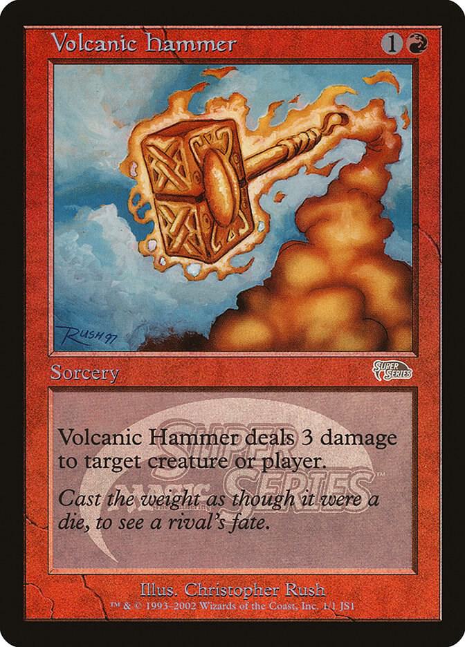 Volcanic Hammer 7/350 (Junior Series Promos)  - Foil | Good Games Modbury