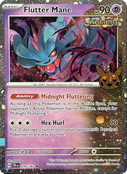 Flutter Mane (078/162) (Cosmos Holo) [Trick or Trade 2024] | Good Games Modbury