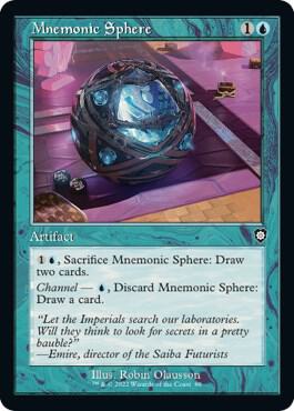 Mnemonic Sphere Retro Frame 88/40 (Commander: The Brothers' War)  | Good Games Modbury
