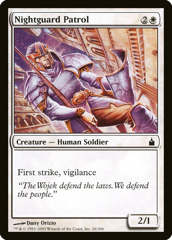 Nightguard Patrol [Ravnica: City of Guilds] | Good Games Modbury