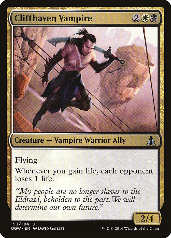 Cliffhaven Vampire [Oath of the Gatewatch] | Good Games Modbury
