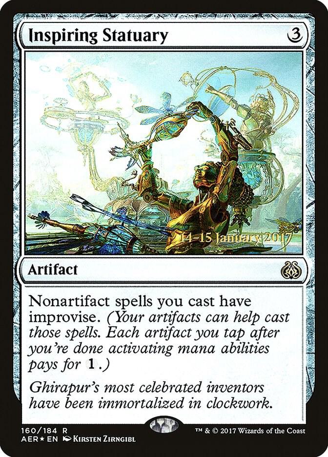 Inspiring Statuary 160s/65 (Prerelease Cards)  - Foil | Good Games Modbury