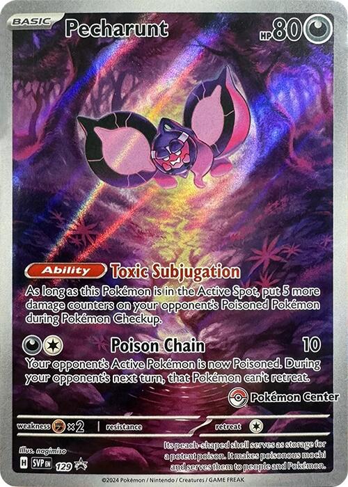 Pecharunt (129) (Pokemon Center Exclusive) [Scarlet & Violet: Black Star Promos] | Good Games Modbury