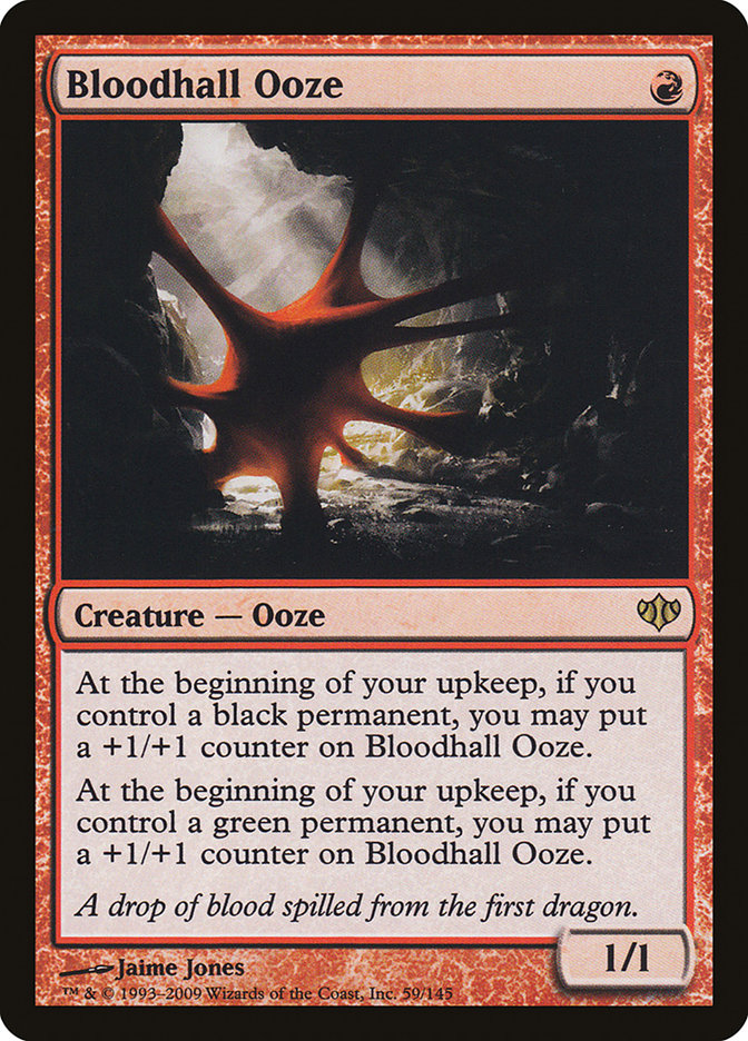 Bloodhall Ooze 59/145 (Conflux)  | Good Games Modbury