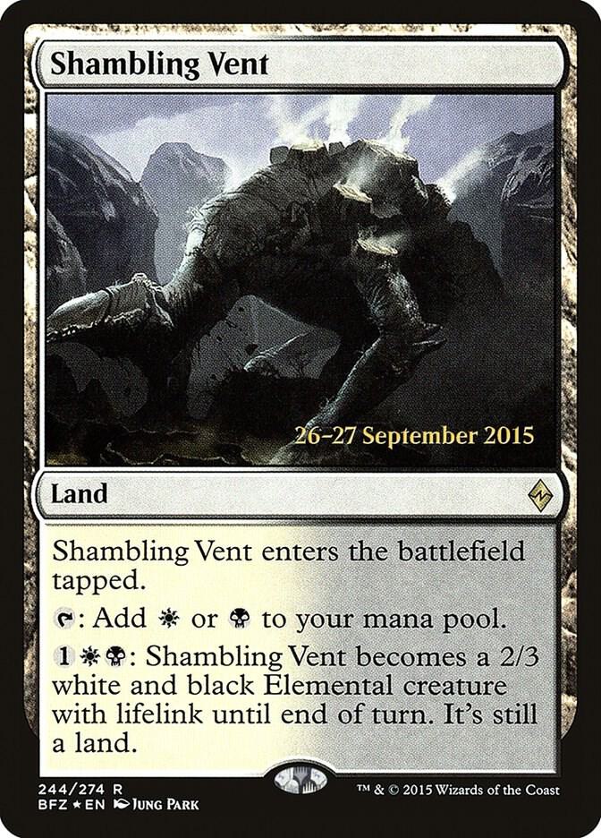 Shambling Vent 244s/90 (Prerelease Cards)  - Foil | Good Games Modbury