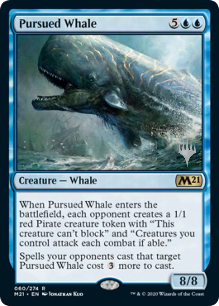 Pursued Whale 60 (Promo Pack: Core Set 2021)  | Good Games Modbury