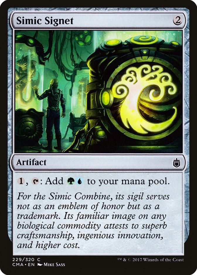 Simic Signet 229/320 (Commander Anthology)  | Good Games Modbury