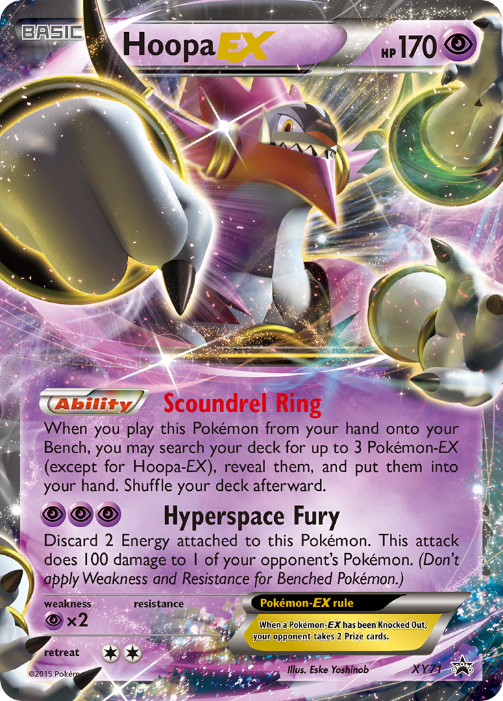 Hoopa EX (XY71) [XY: Black Star Promos] | Good Games Modbury