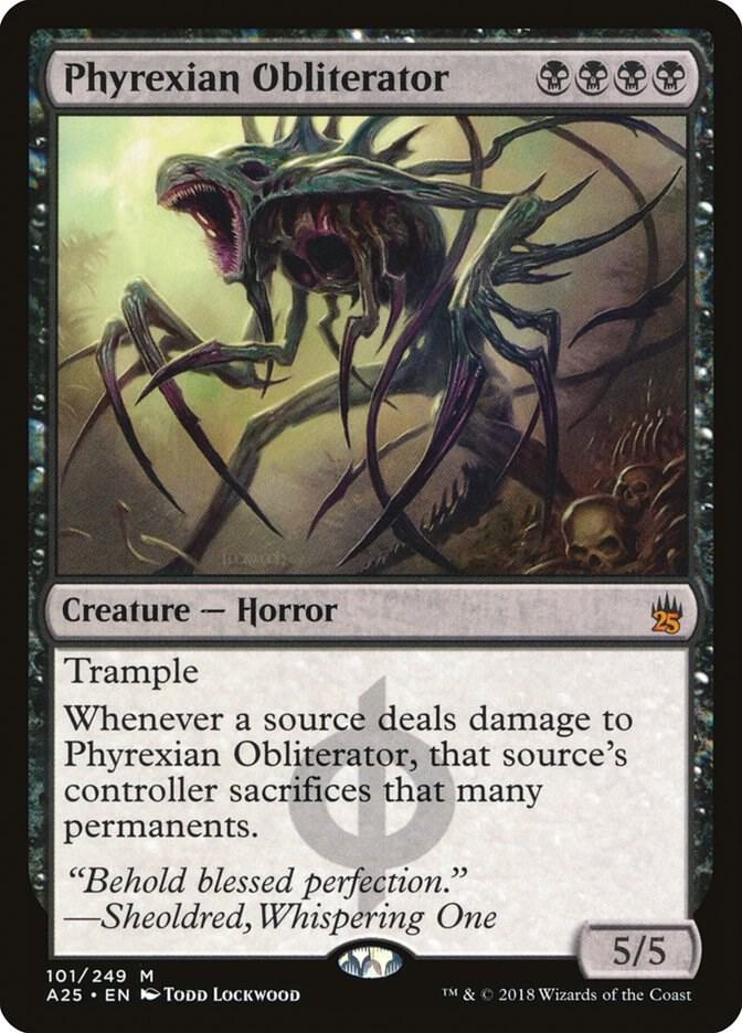 Phyrexian Obliterator 101/249 (Masters 25)  - Foil | Good Games Modbury