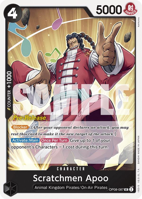Scratchmen Apoo [Two Legends Pre-Release Cards] | Good Games Modbury