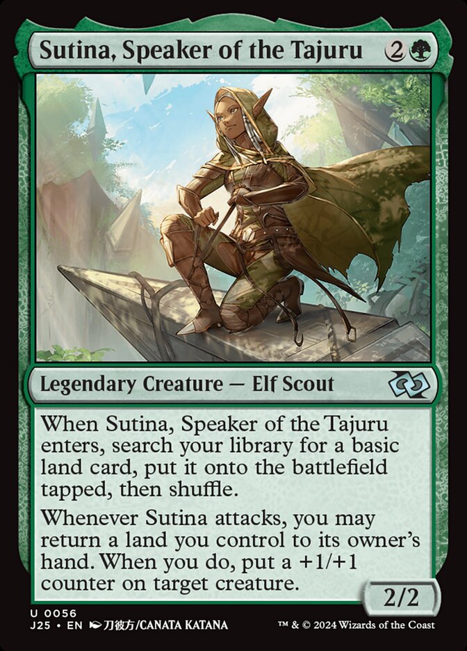 Sutina, Speaker of the Tajuru 56/779 (Foundations Jumpstart)  | Good Games Modbury