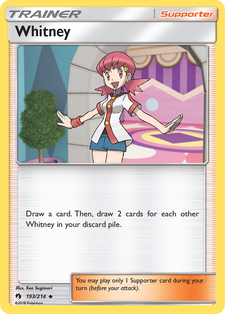 Whitney (193/214) [Sun & Moon: Lost Thunder] | Good Games Modbury