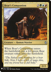 Bear's Companion [Mystery Booster] | Good Games Modbury